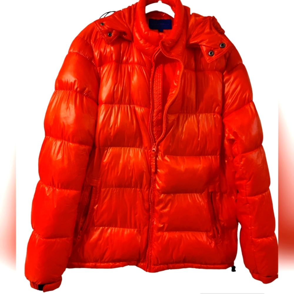 Aeropostale Men’s Large Puffer Jacket with Hoody Size XL